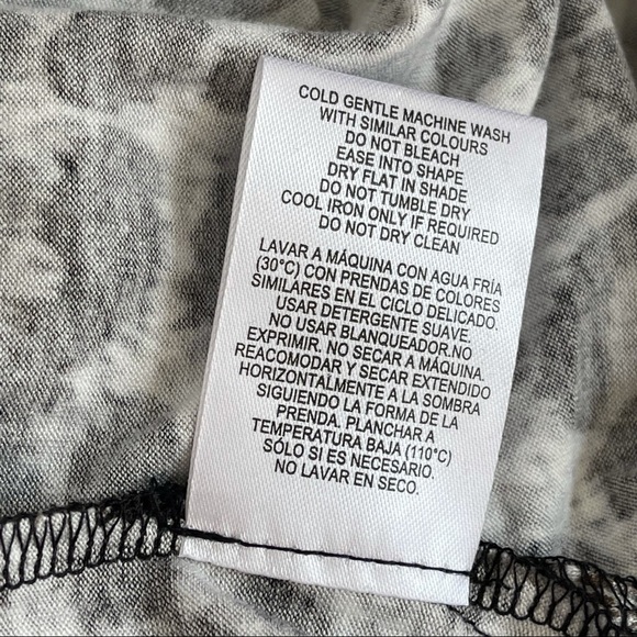 Mario Serrani Women’s Crew Neck Long Sleeve Top Leopard size XXL - Picture 9 of 11